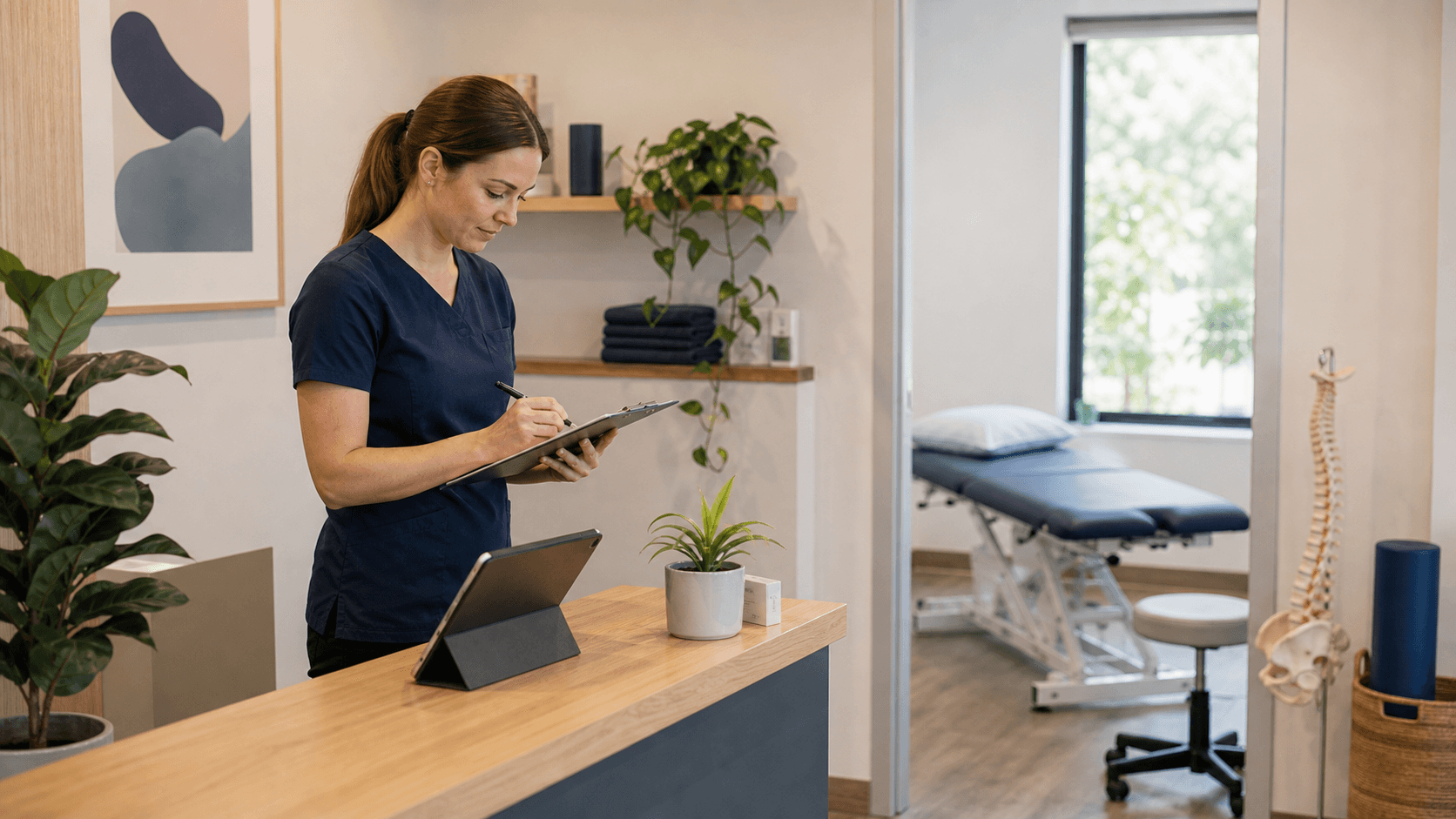 Healthcare business setting