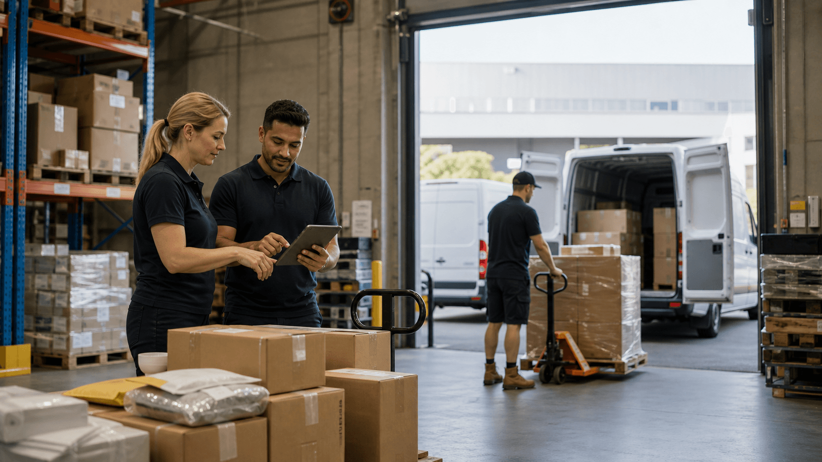 Transport business setting